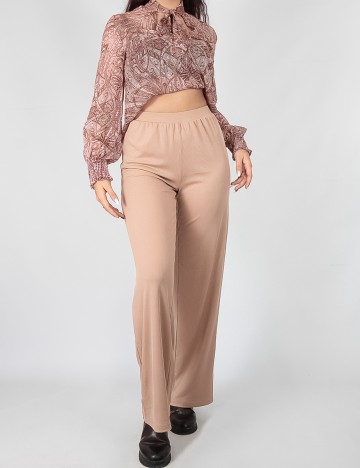 Pantaloni SHEIN, maro, S
