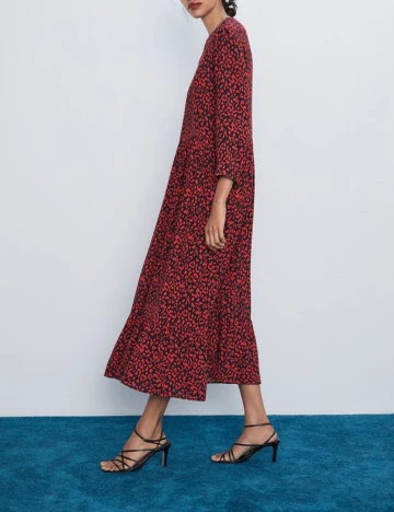 Rochie medie Zara, rosu Rosu