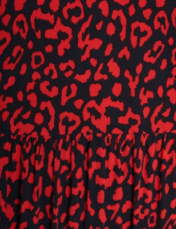 Rochie medie Zara, rosu Rosu