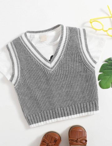 Vesta Shein Kids, gri, 10 ANI