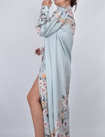 Rochie lunga SHEIN, turcoaz, M