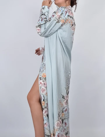 Rochie lunga SHEIN, turcoaz, M