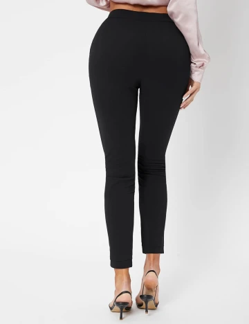 Pantaloni SHEIN, negru, S Negru