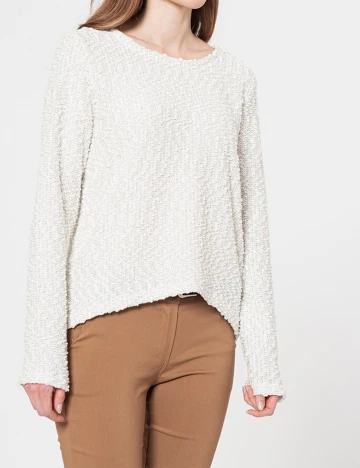Bluza Hailys, alb, L