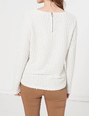 Bluza Hailys, alb, L
