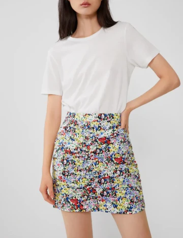 Fusta Zara, multicolor, XS