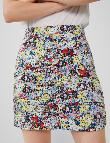 Fusta Zara, multicolor, XS