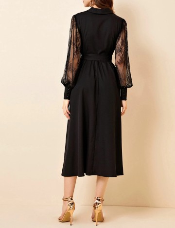 Rochie Medie SHEIN, negru, XS