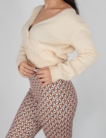 Bluza SHEIN, crem, S