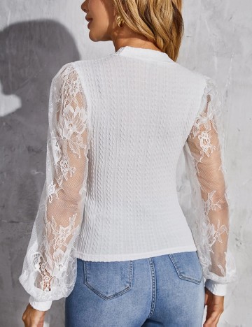 Bluza SHEIN, alb, XS