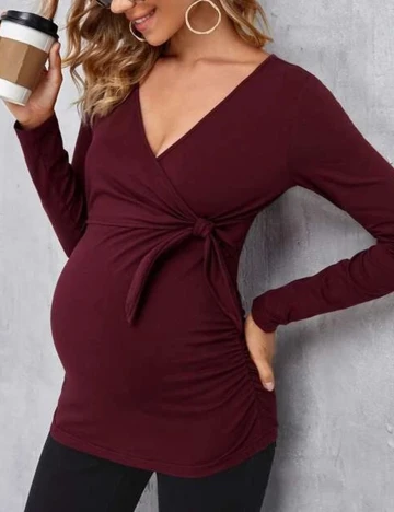 Bluza SHEIN, visiniu, XL Rosu