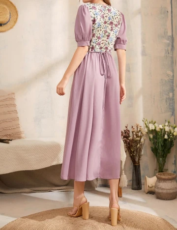 Rochie medie SHEIN, lila, XL
