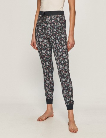 Pantaloni Hailys, bleumarin inchis, XL