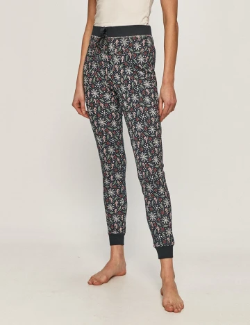 Pantaloni Hailys, bleumarin inchis, XL