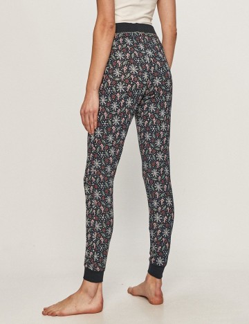 Pantaloni Hailys, bleumarin inchis, XL