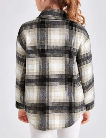 Jacheta Shein Kids, bej, 10 ANI Crem