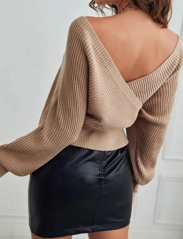 Pulover SHEIN, bej, S