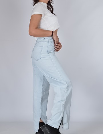 Blugi SHEIN, albastru deschis, M
