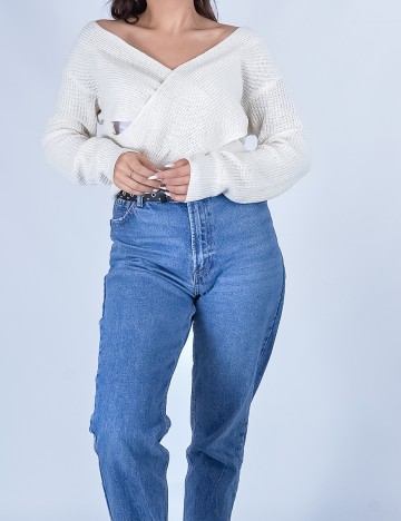Bluza SHEIN, ecru, M