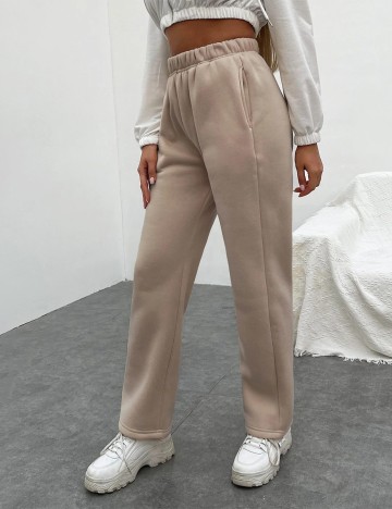 Pantaloni SHEIN, maro, XL