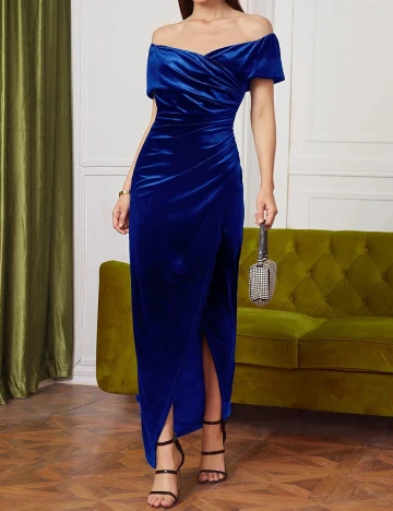 Rochie lunga SHEIN, albastru