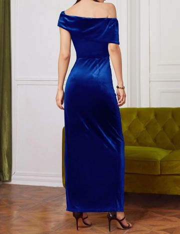 Rochie lunga SHEIN, albastru