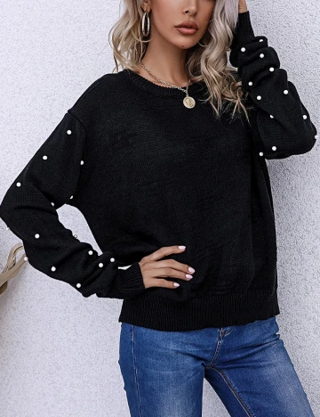 Bluza SHEIN, negru, L