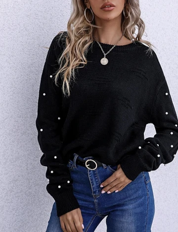 Bluza SHEIN, negru, L