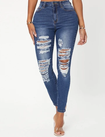 Blugi SHEIN, albastru, L Albastru