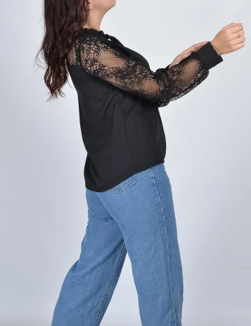 Bluza SHEIN, negru, S