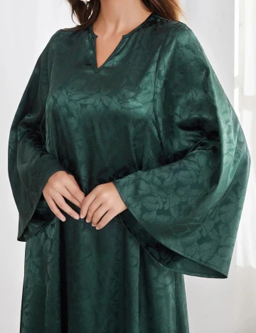 Rochie lunga SHEIN, verde, S Verde