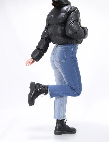 Geaca SHEIN, negru, M Negru