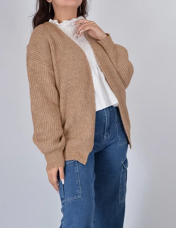 Cardigan SHEIN, maro, M