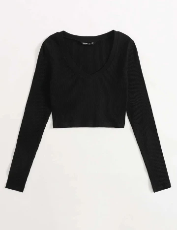 Top SHEIN, negru, XL Negru