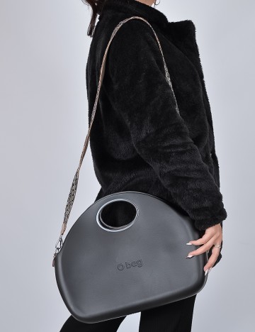 Geanta O Bag, negru