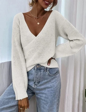 Bluza SHEIN, ecru, L