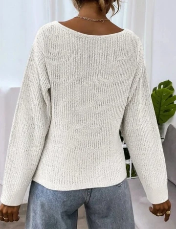 Bluza SHEIN, ecru, L
