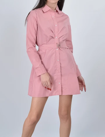 Rochie scurta SHEIN, roz, XS