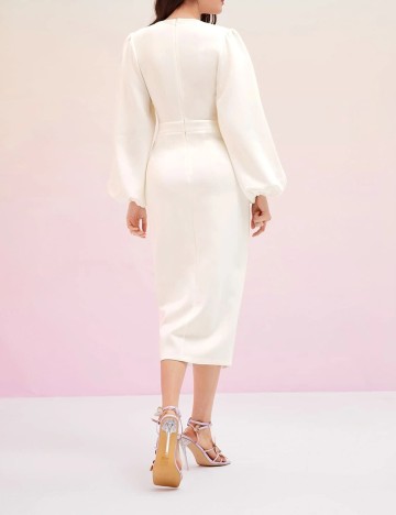 Rochie medie SHEIN, alb, M