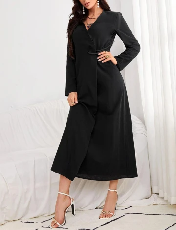 Rochie Lunga SHEIN, negru, S Negru