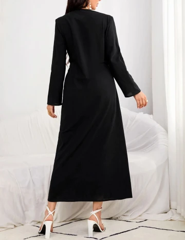 Rochie Lunga SHEIN, negru, S Negru