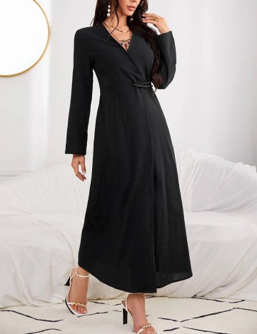 Rochie Lunga SHEIN, negru, S