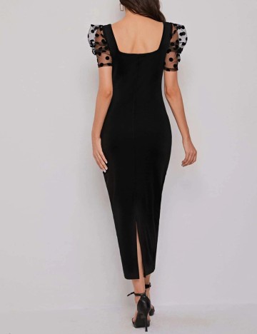 Rochie lunga SHEIN, negru, XL