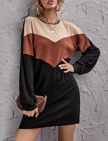 Rochie scurta SHEIN, negru, XS