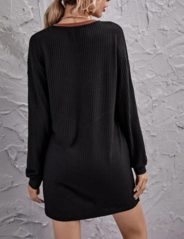 Rochie scurta SHEIN, negru, XS