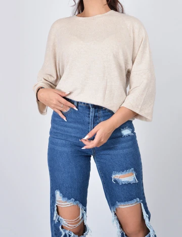 Bluza Zabaione, crem, S Crem