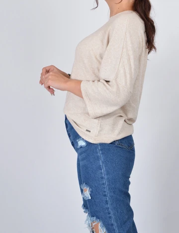 Bluza Zabaione, crem, S Crem