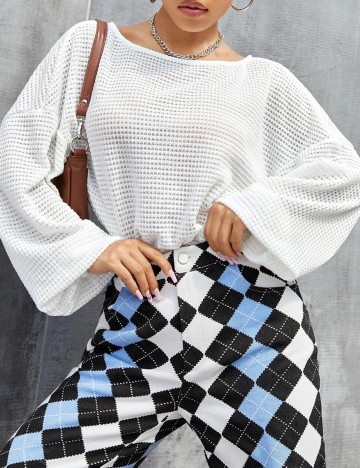 Bluza SHEIN, alb, S