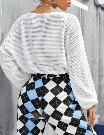 Bluza SHEIN, alb, S