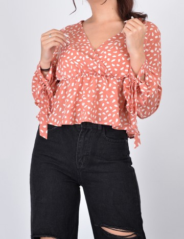Bluza SHEIN, roz pal, S